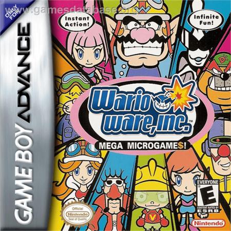 Cover WarioWare Inc. for Game Boy Advance